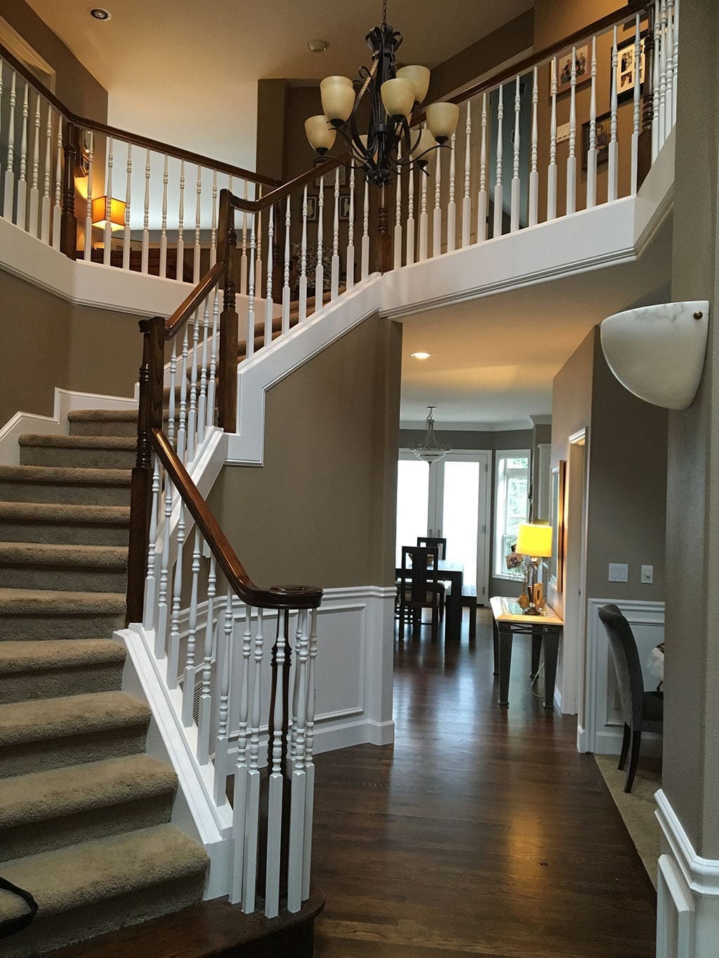 dewinter stair case after