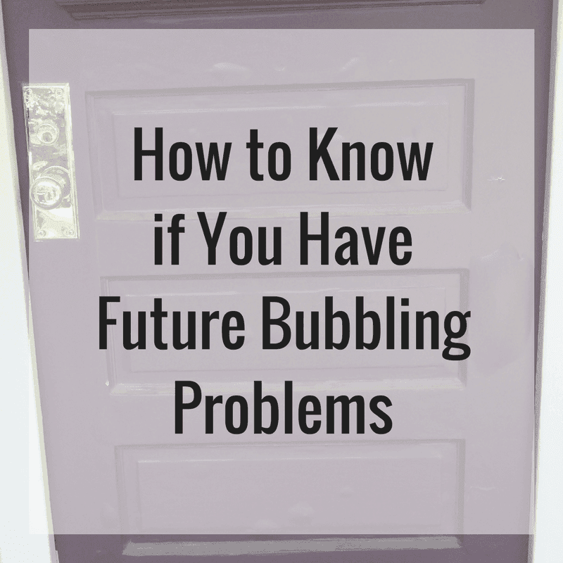 future bubbling problems